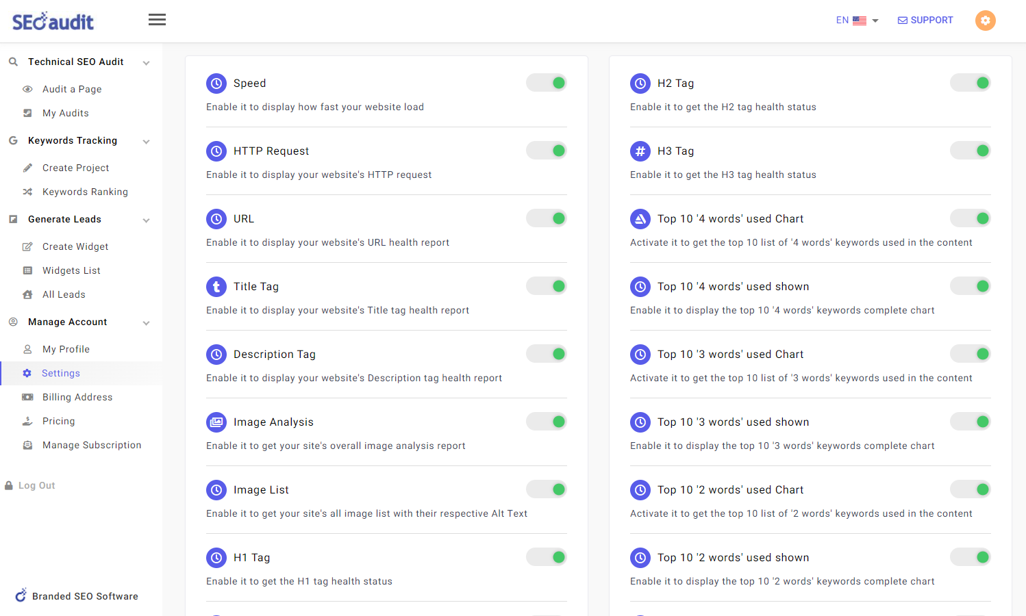 SEO Audit Software gallery image