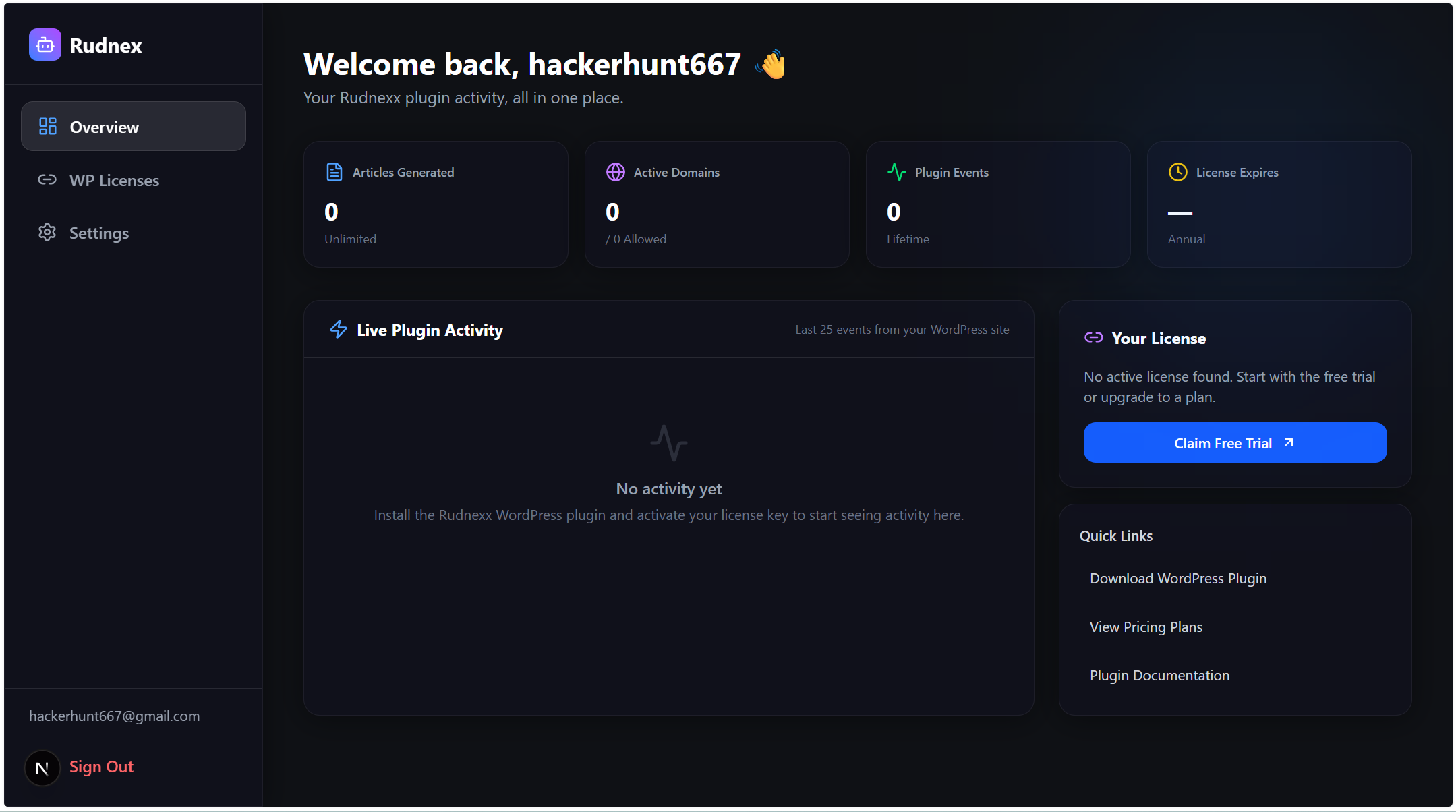 Rudnexx - Screenshot 2 showing product features and functionality