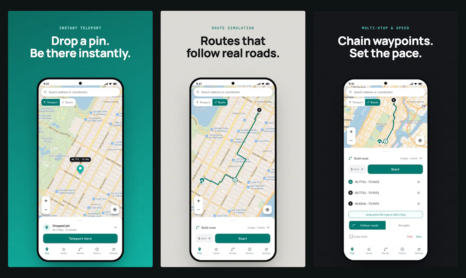 Pinmigo: Fake GPS screenshot 2