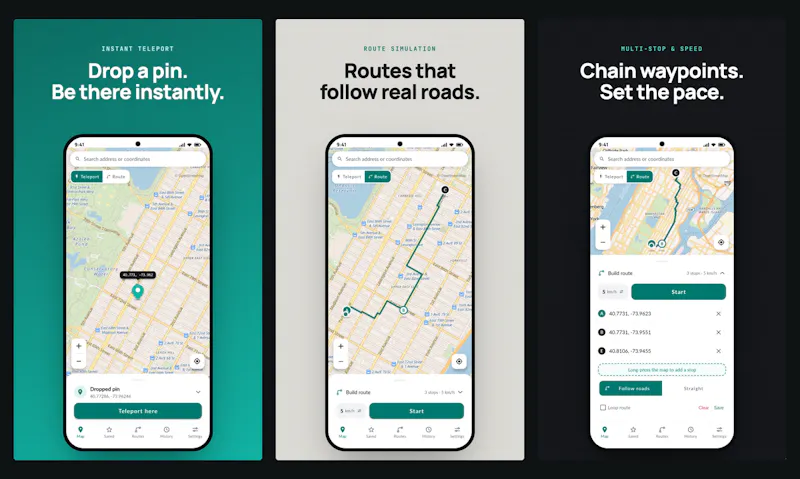 Pinmigo: Fake GPS screenshot 2