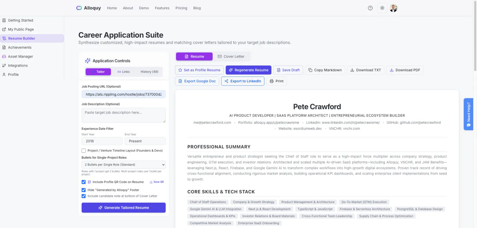 Alloquy screenshot 5