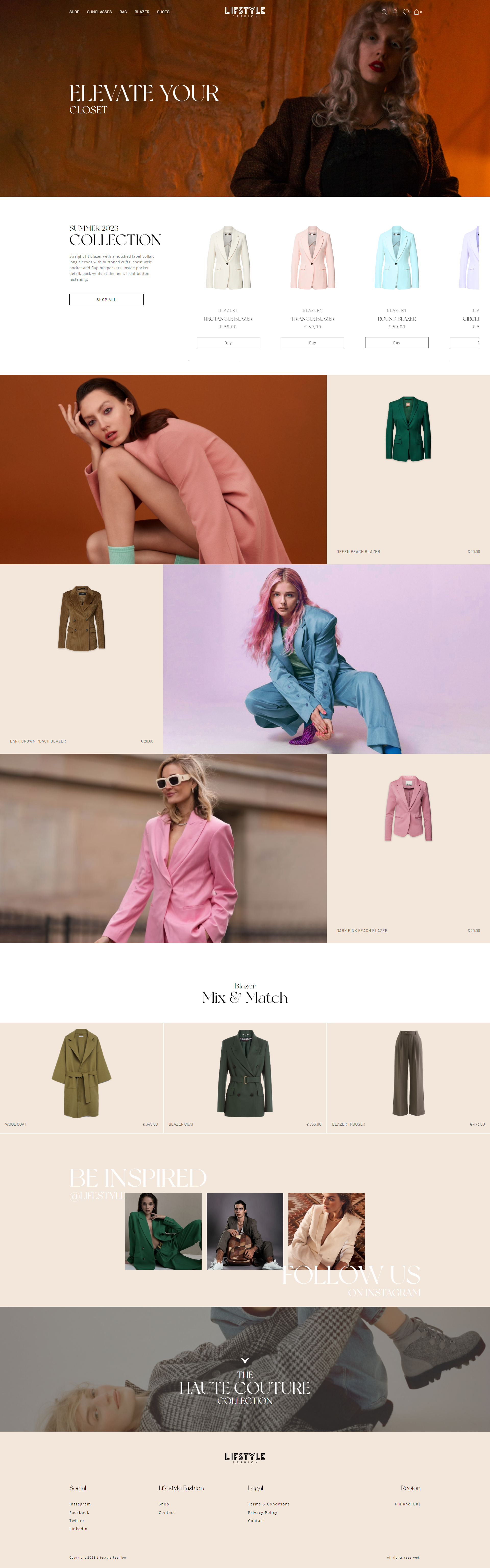 Lifestyle Ecommerce web Template next.js media 4