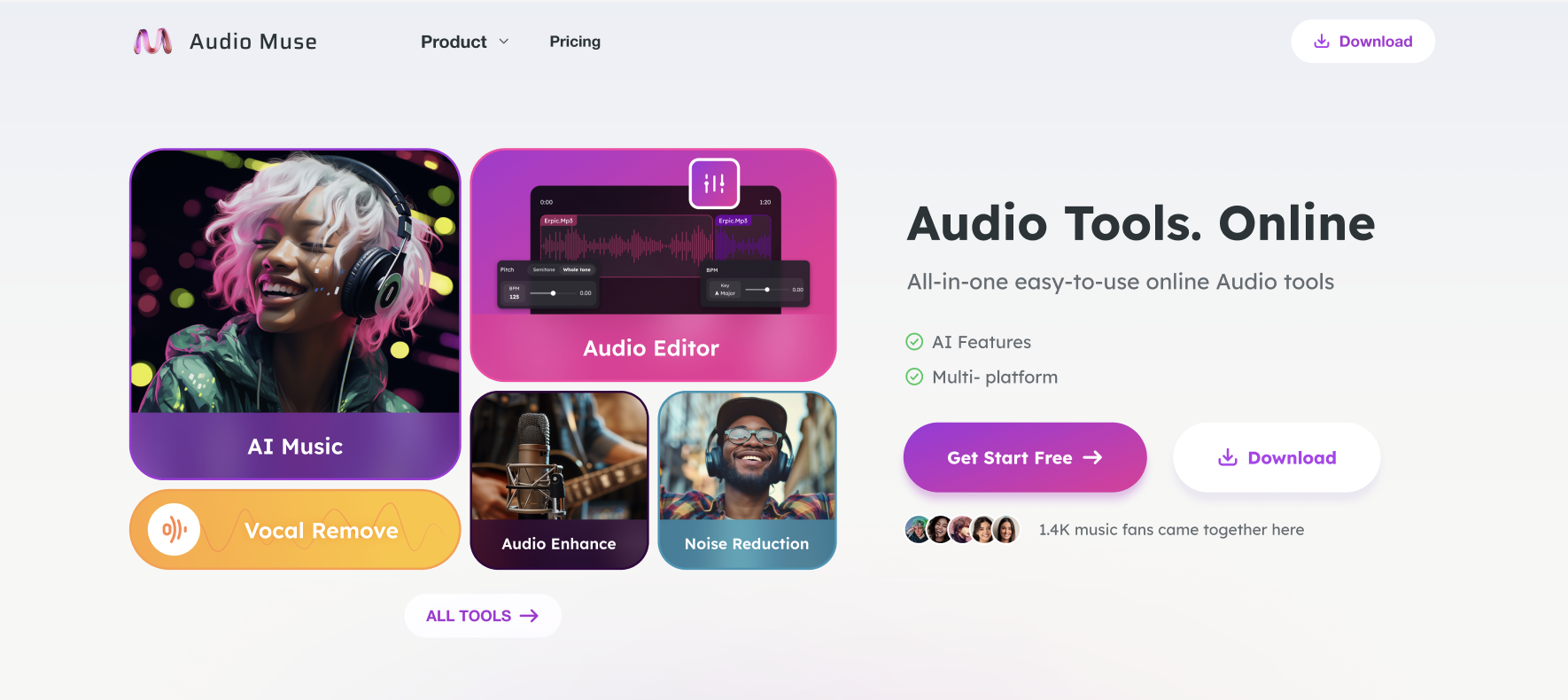 Audiomus - Audiotools online media 4
