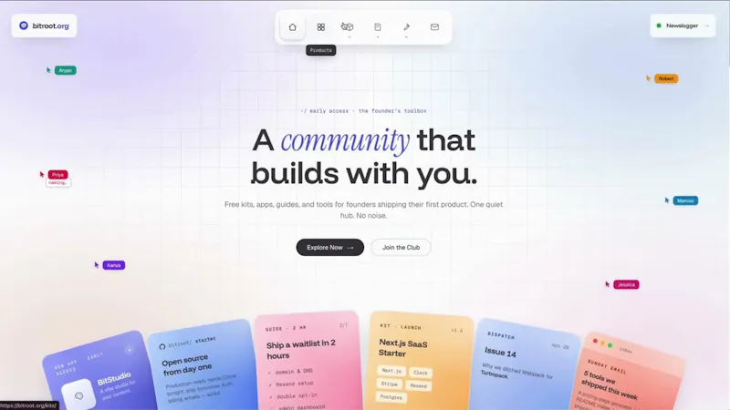 Bitroot - The founder's toolbox screenshot 1 (video preview)