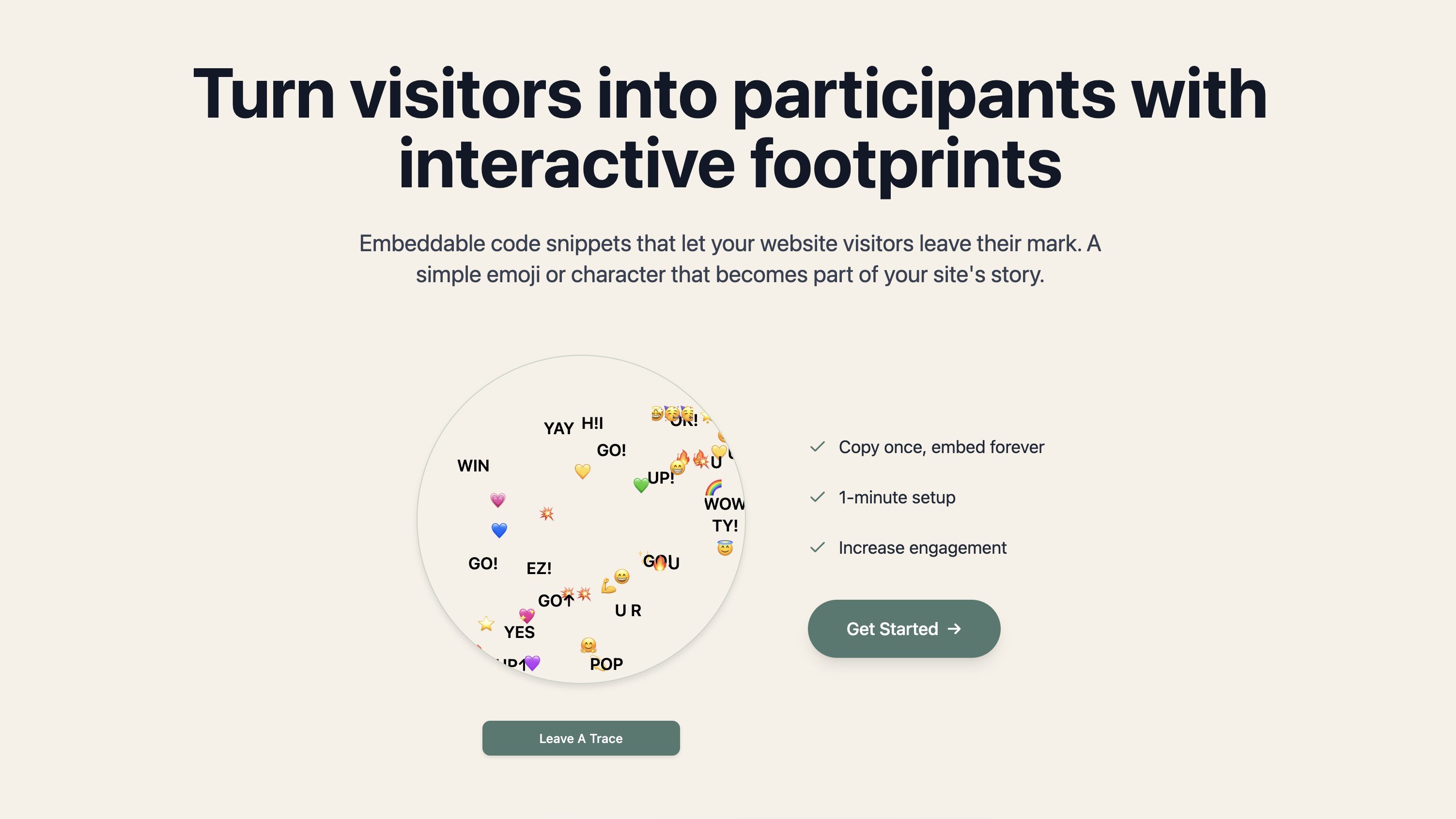 Site Footprints - Main product screenshot demonstrating key features and user interface