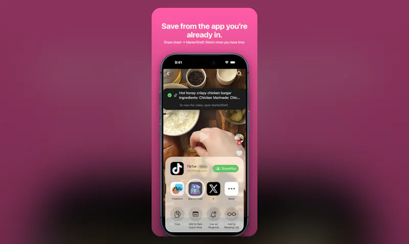 MarkerShelf screenshot 6