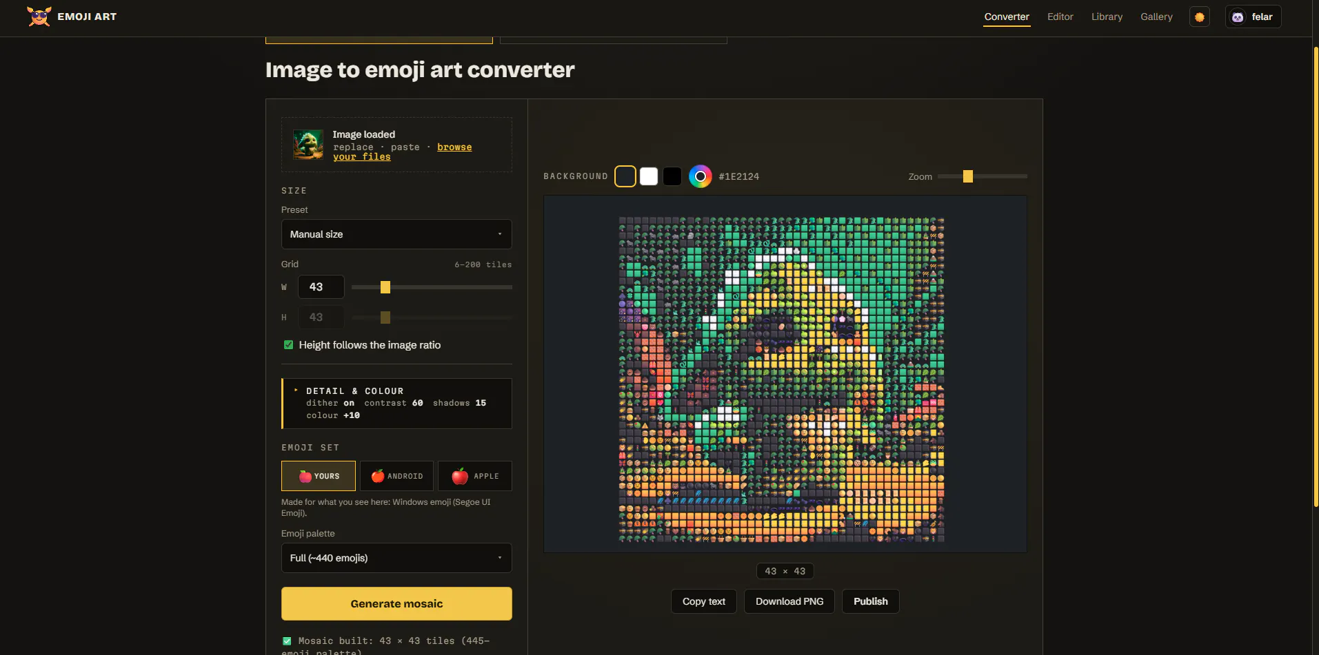 Emoji Art gallery image