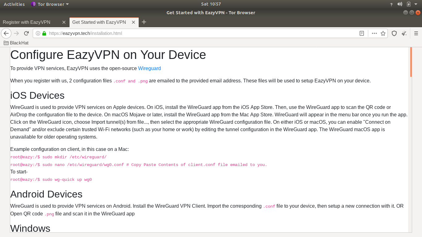 EazyVPN gallery image