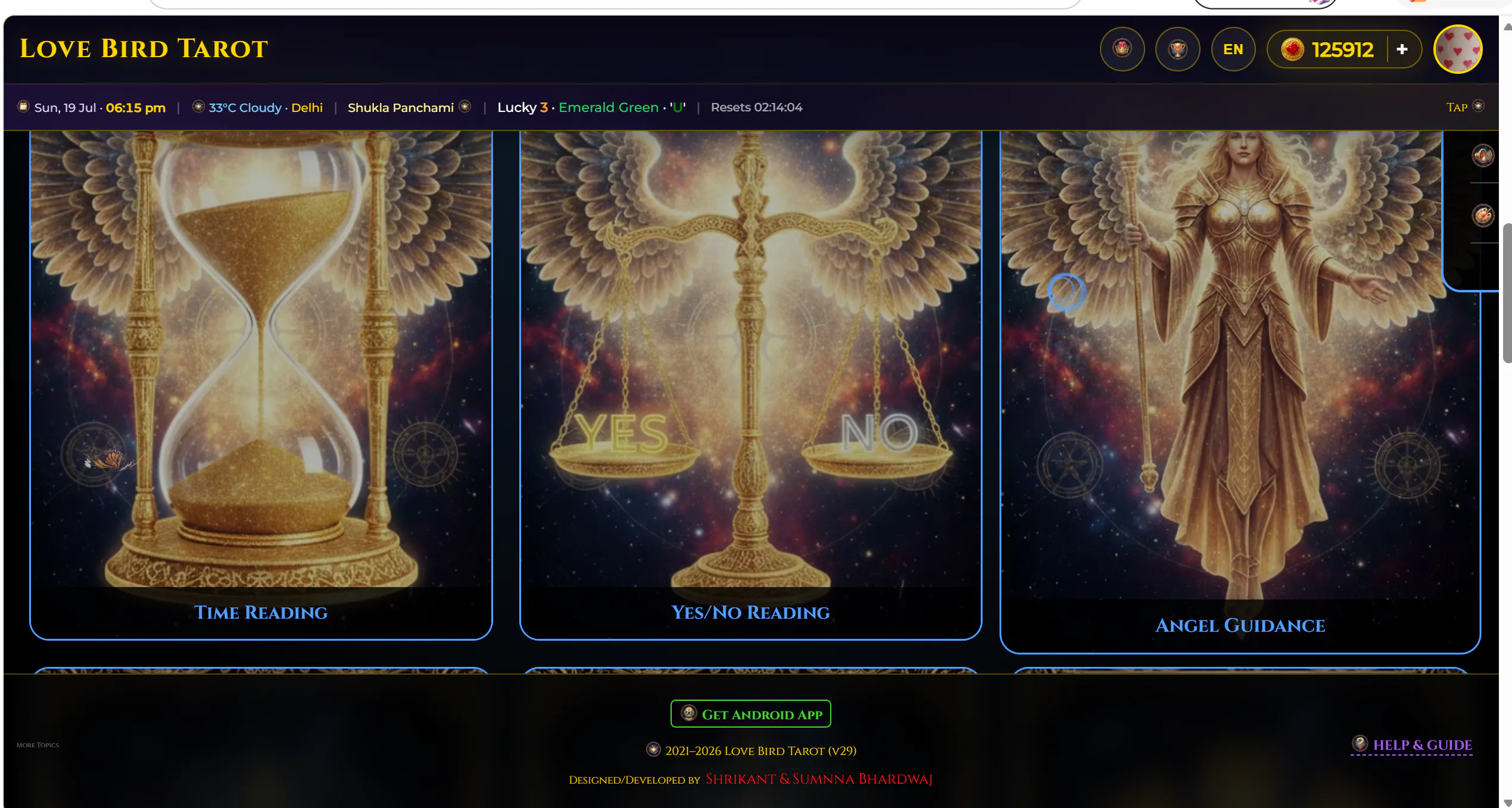 Love Bird Tarot gallery image