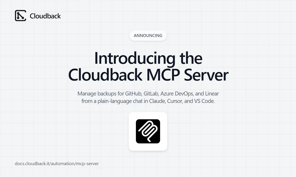 Cloudback MCP Server