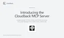 Cloudback MCP Server