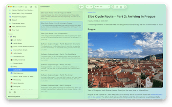 Ember Feed Alternative RSS Reader gallery image