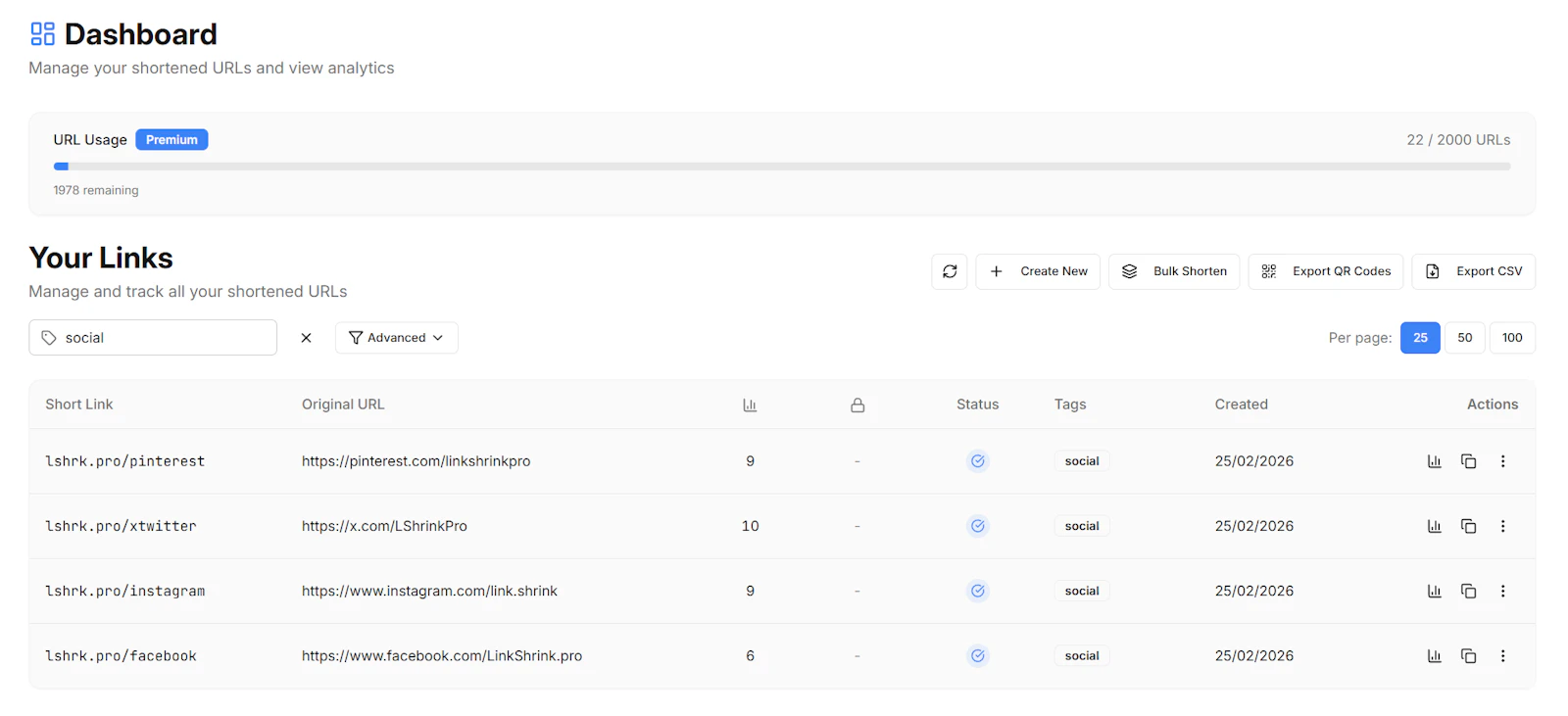 Link Shrink screenshot 2