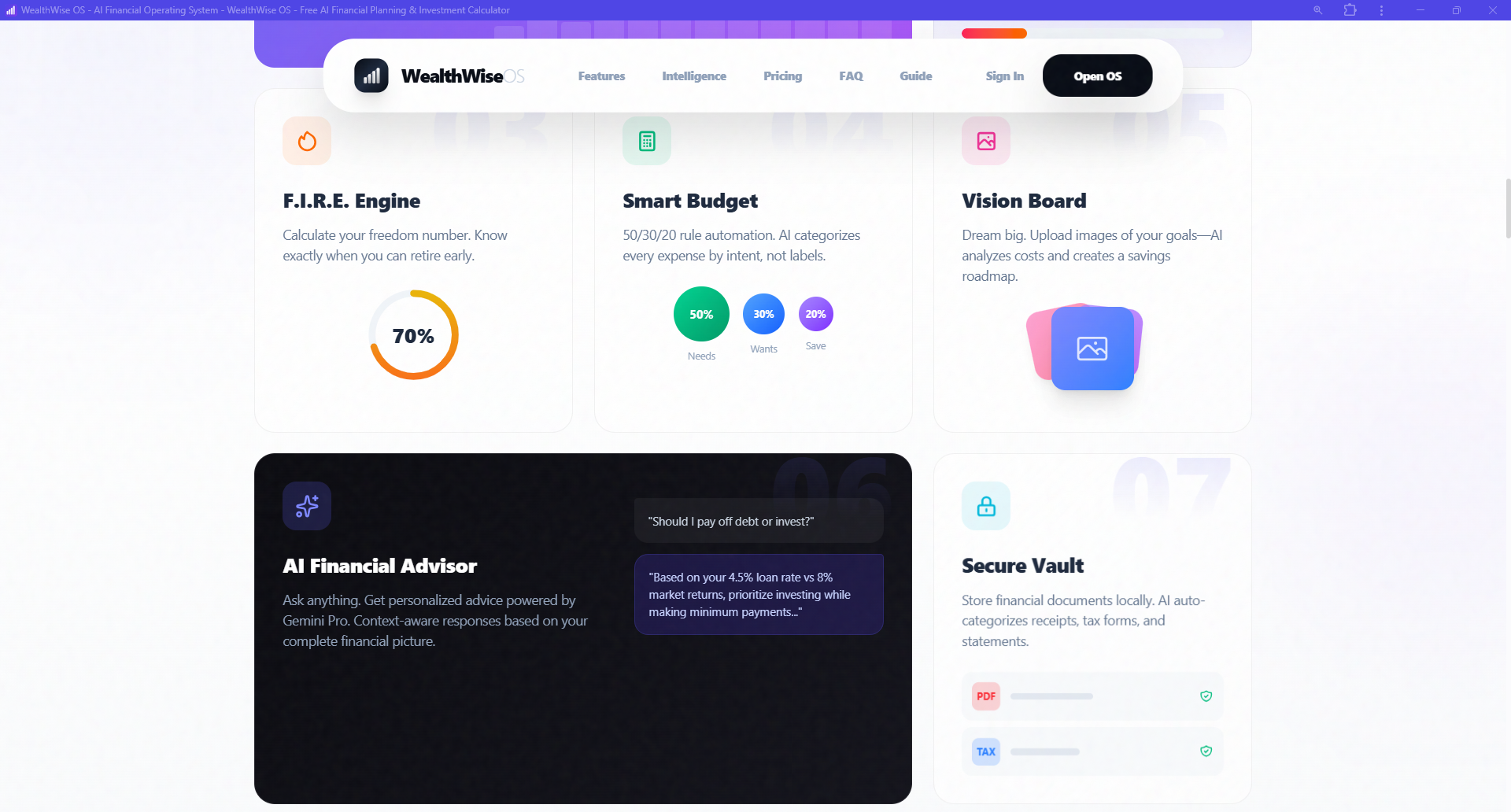WealthWise OS gallery image