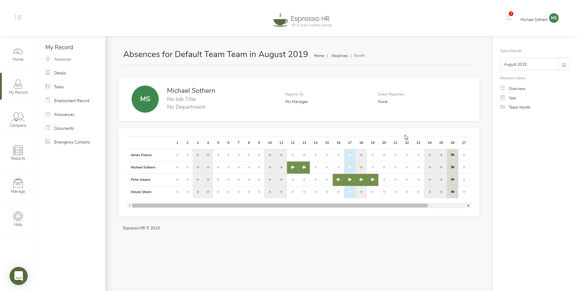 Espresso HR gallery image