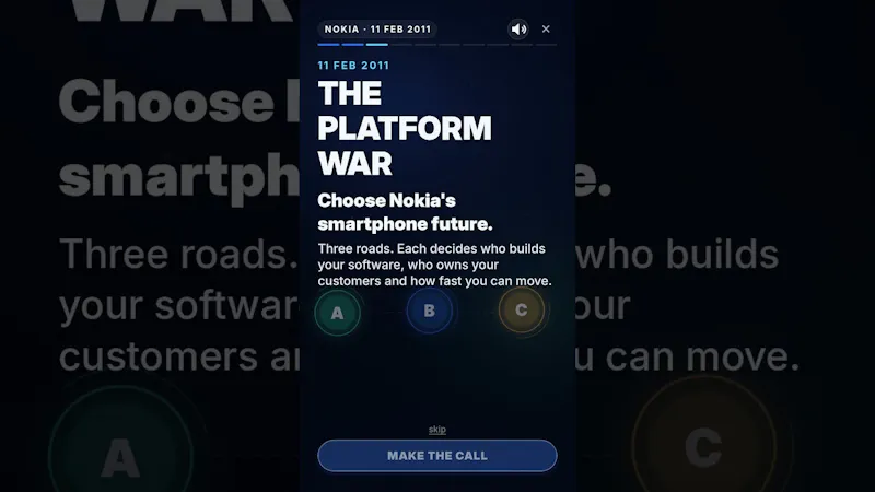 CEO Decision screenshot 1 (video preview)