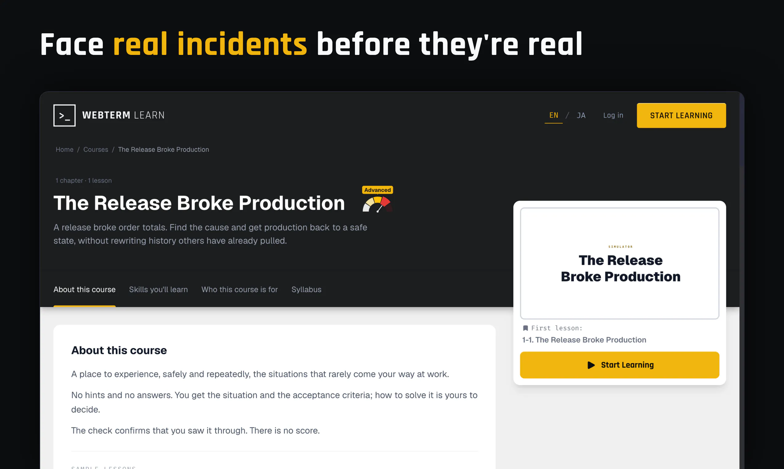 WebTerm Learn gallery image