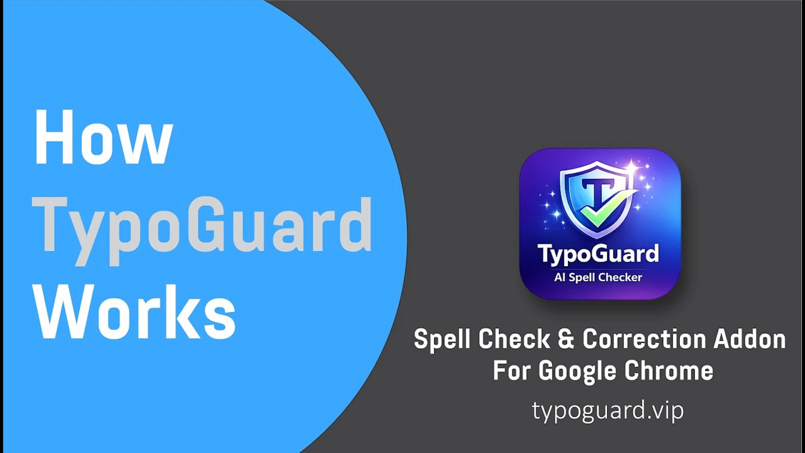TypoGuard - Chrome Extension screenshot 1 (video preview)