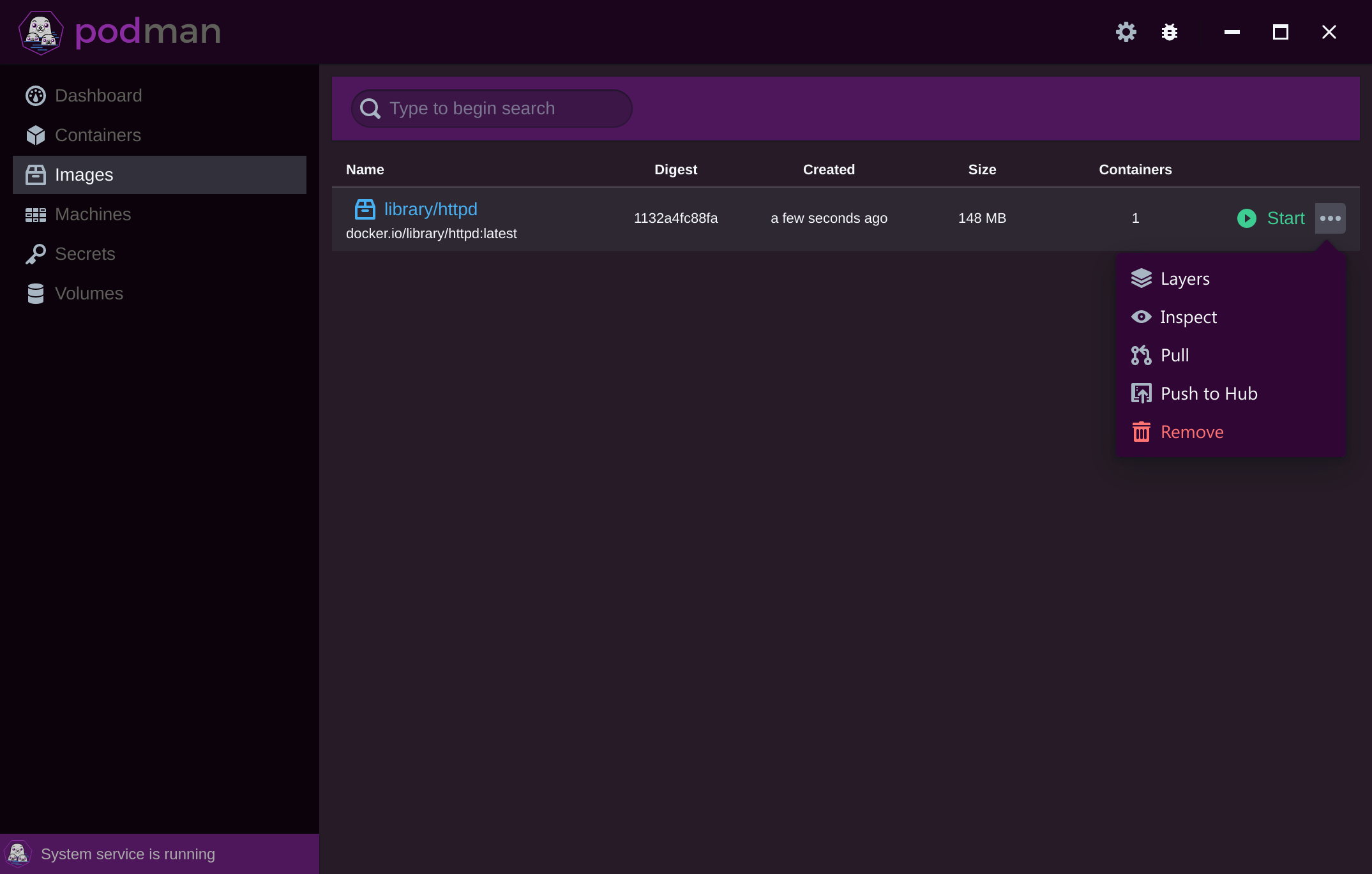 Podman Desktop Companion gallery image