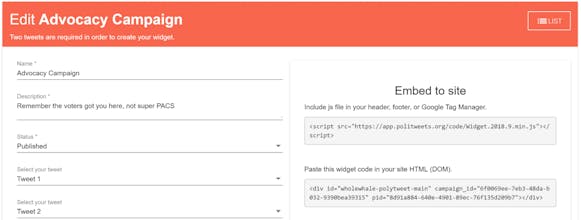 Politweets by Whole Whale gallery image