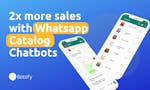 Whatsapp Catalog Chatbots by Botsify image