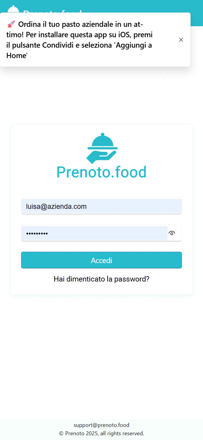 Prenoto.food gallery image