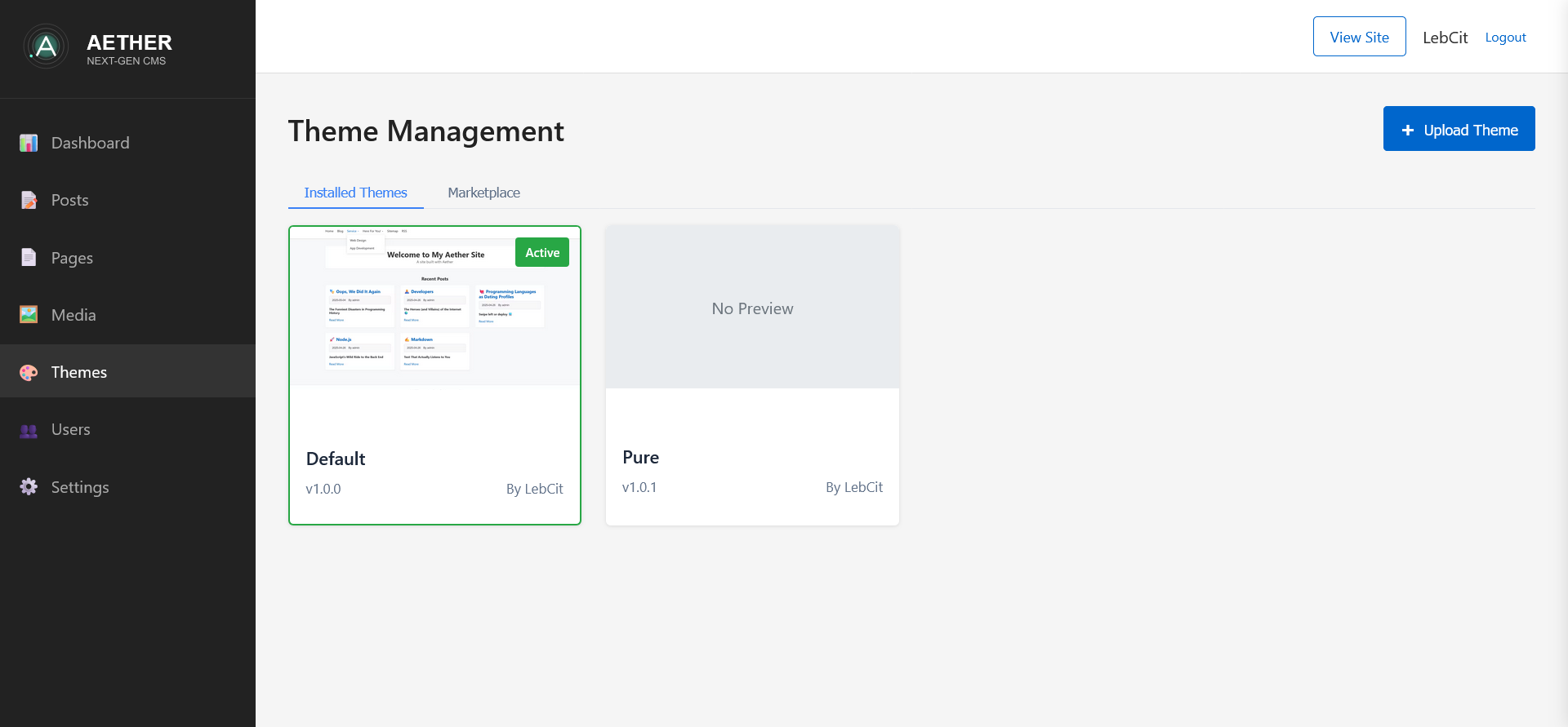 Etere cms - NODE.JS di nuova generazione CMS costruita per creatori, devs e team. media 5