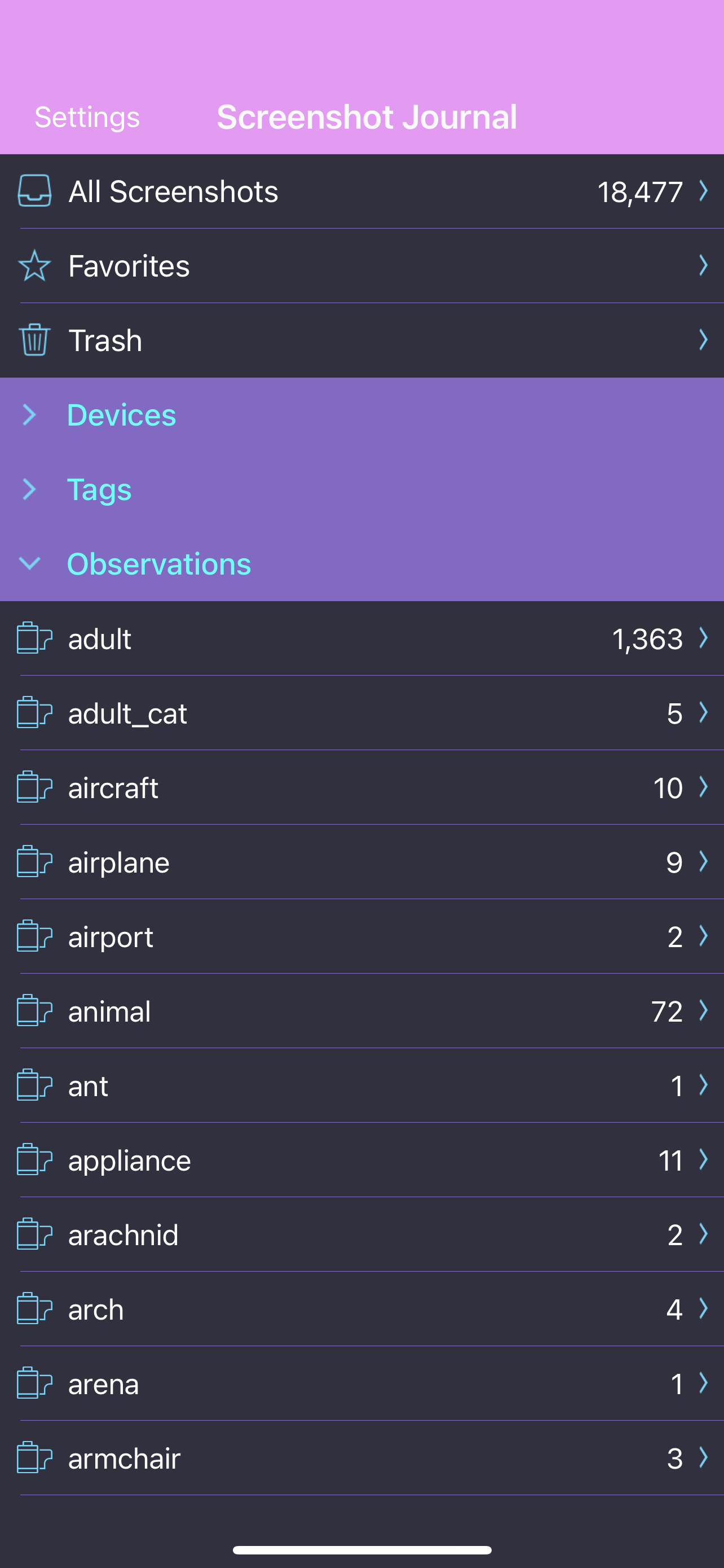 Screenshot Journal gallery image