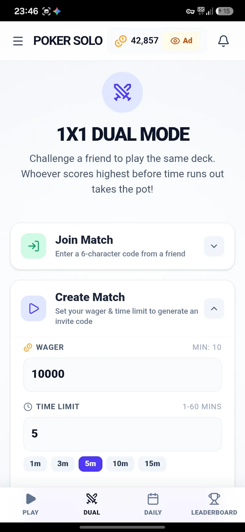 PokerSolo screenshot 3