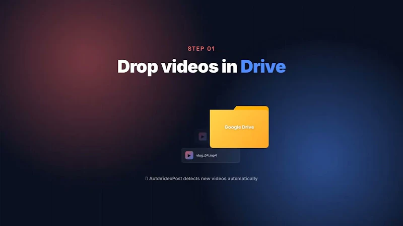 AutoVideoPost screenshot 1 (video preview)