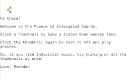 Endangered Sounds Museum media 3