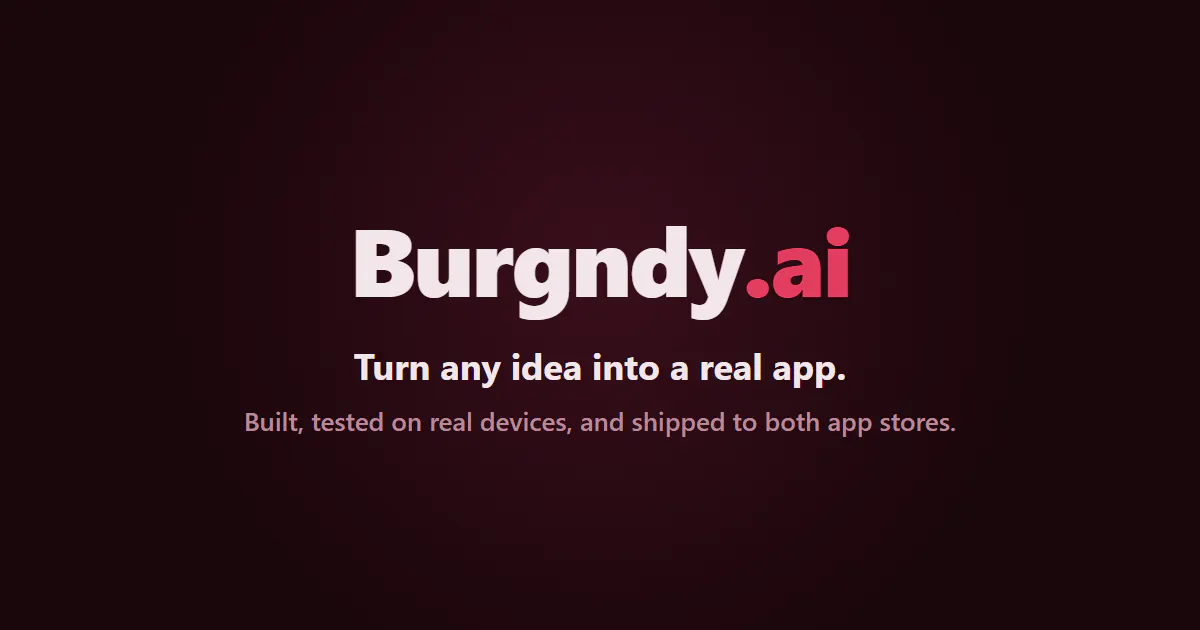 Burgndy.ai gallery image