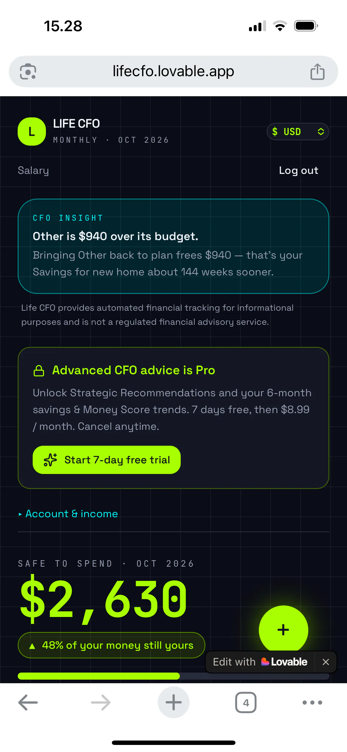 Life CFO