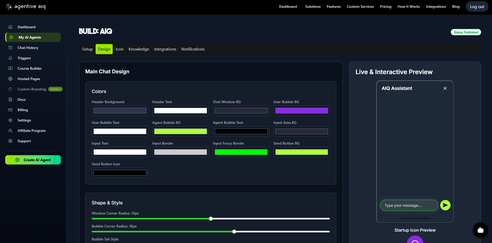 AgentiveAIQ - Screenshot 2 preview
