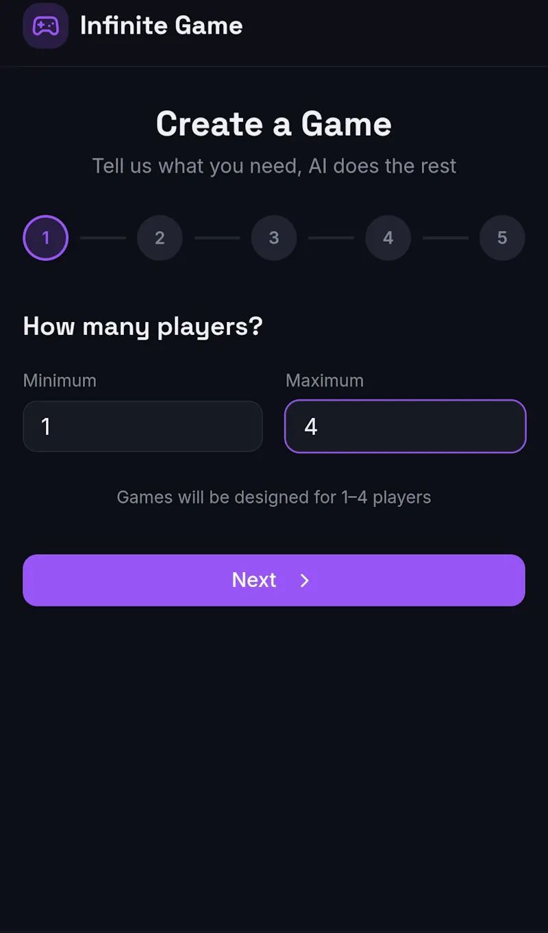 Infinite Game Studio screenshot 1