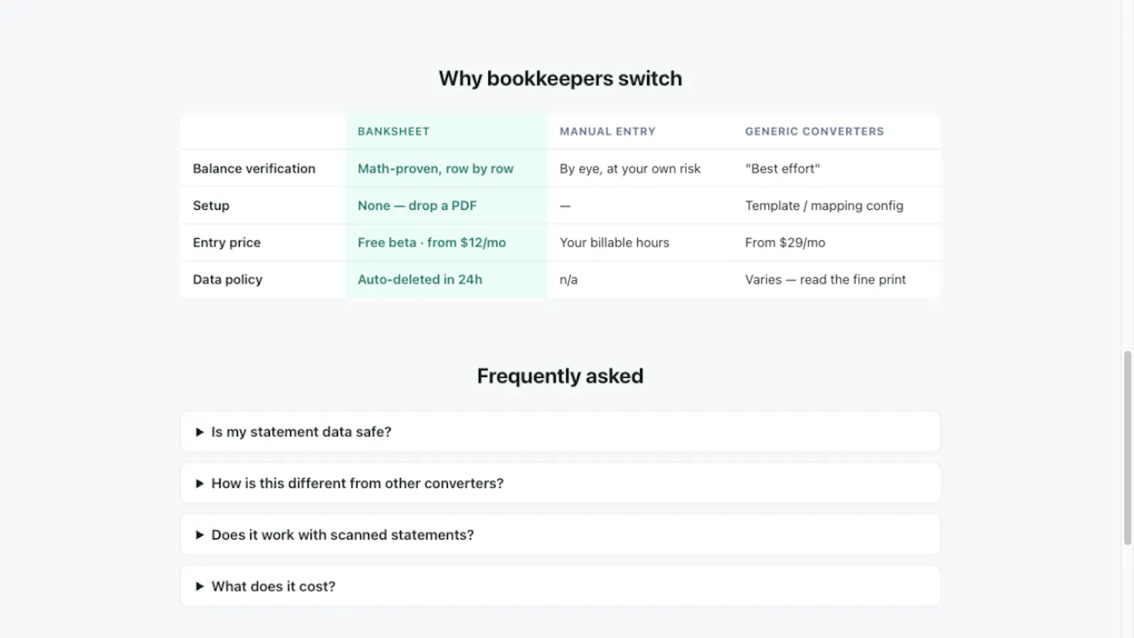 BankSheet screenshot 4