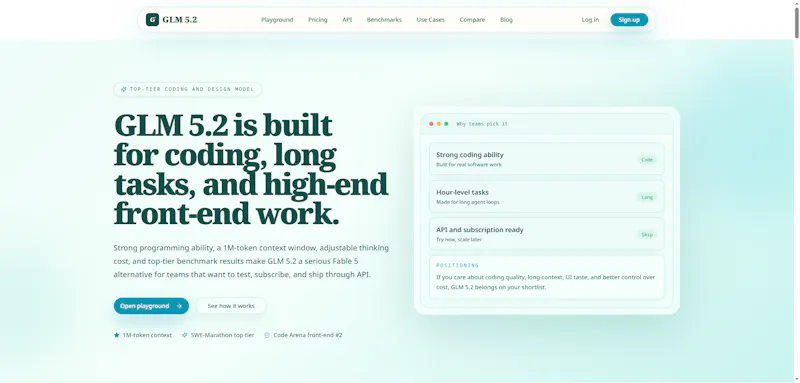 GLM 5.2 screenshot 1