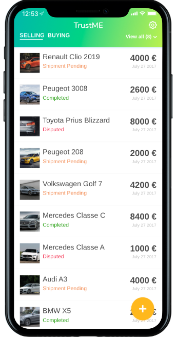 Blockchain for ads site : TrustME . gallery image