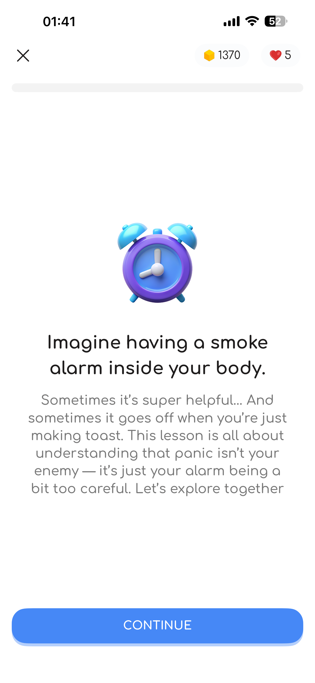 Média Cours de santé mentale gamifiés - Comme Duolingo, mais pour votre esprit et vos émotions 5