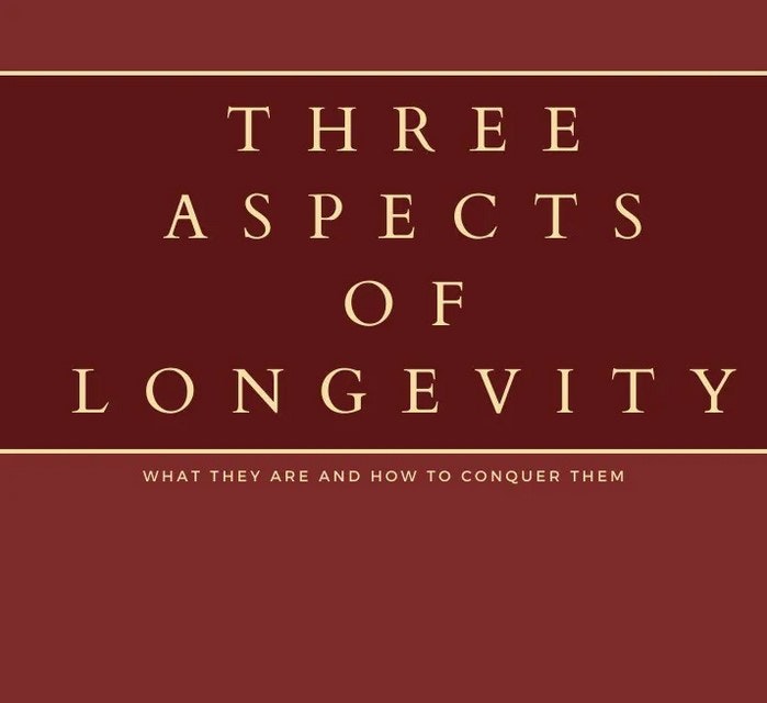 Three Aspects of Longevity