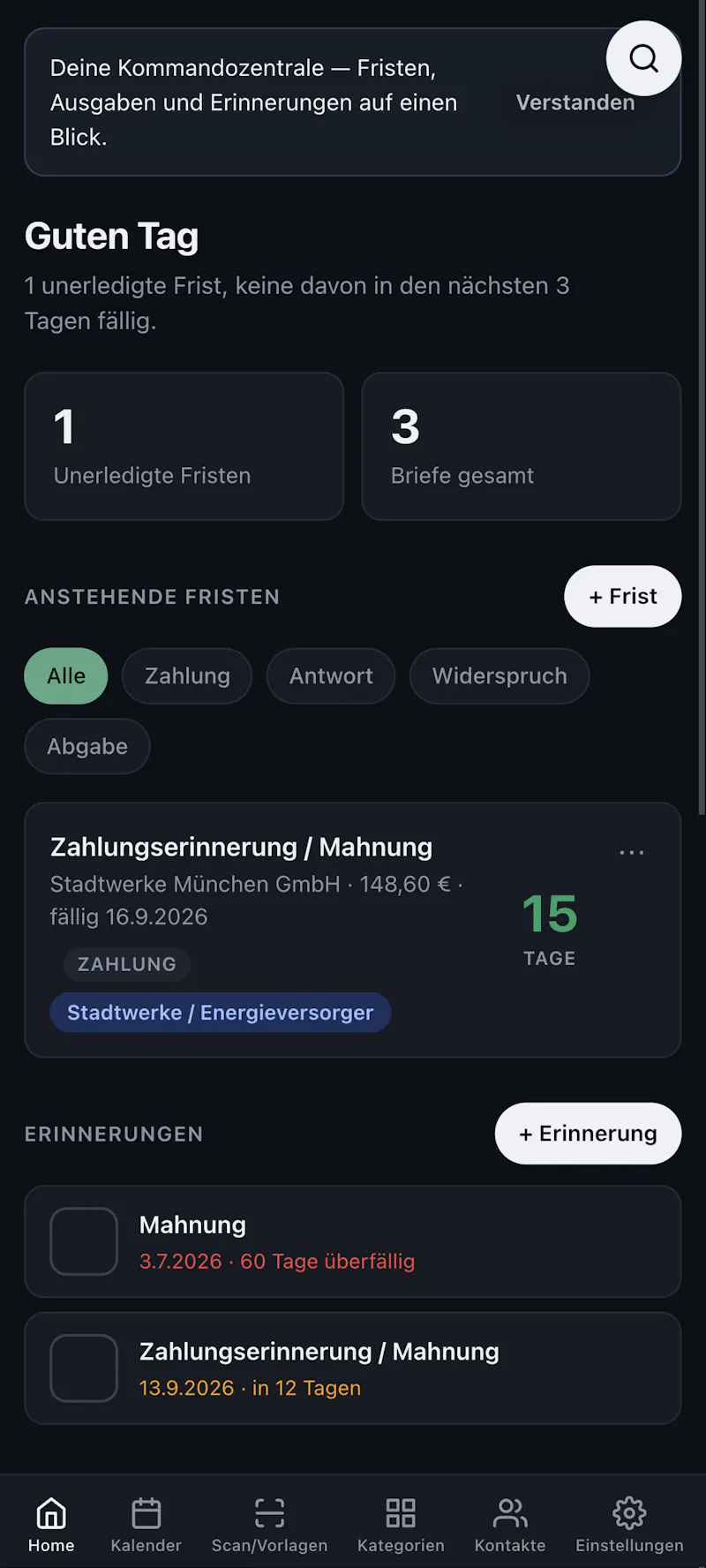 Mein Büro screenshot 2