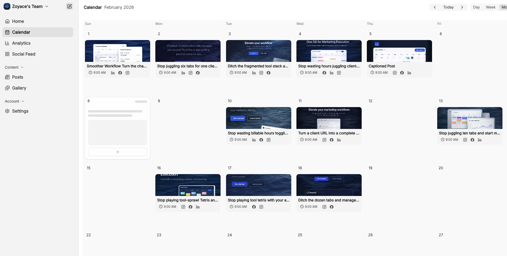 Youanai for Agencies - Screenshot 4 showing product features and functionality