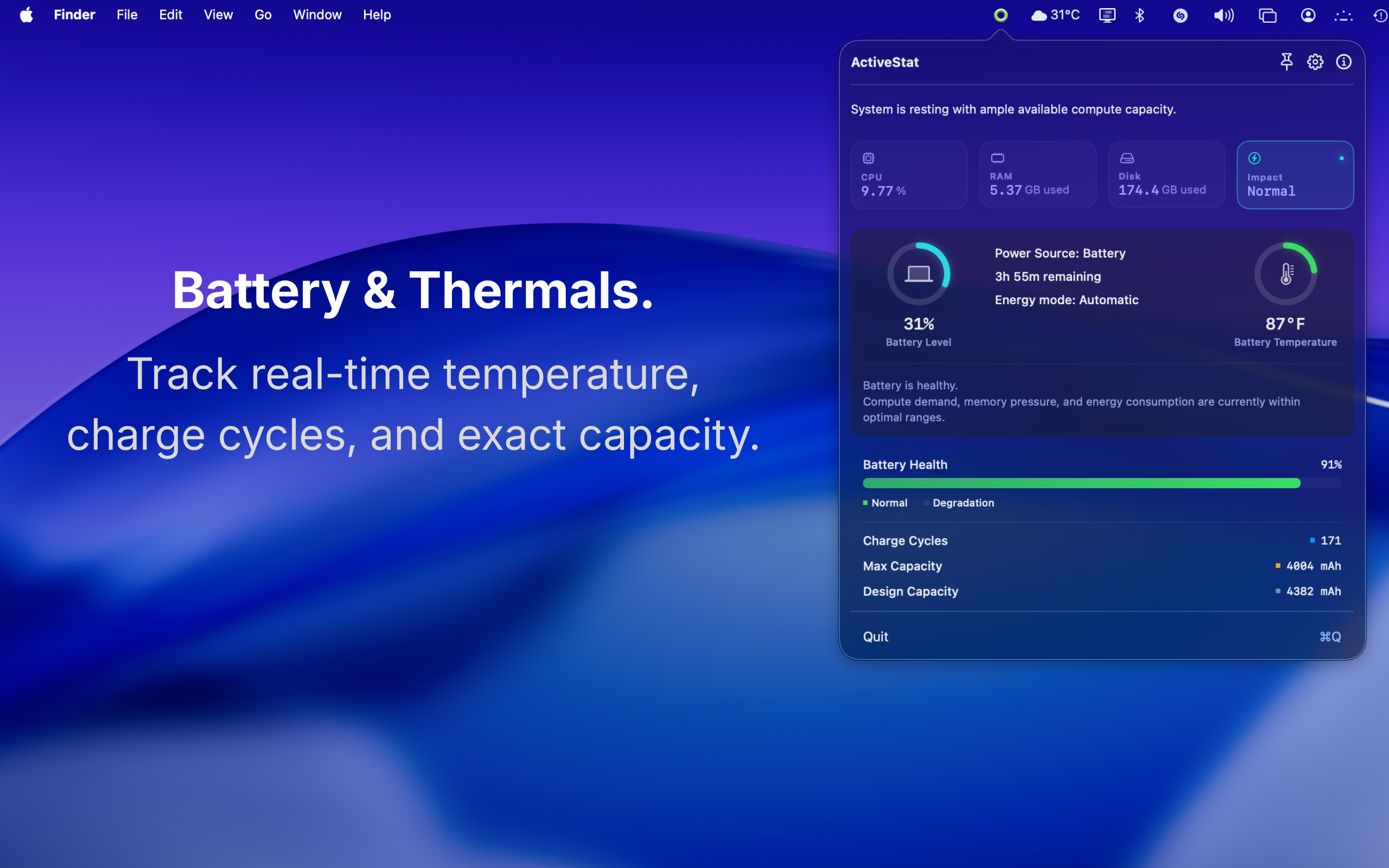 ActiveStat gallery image
