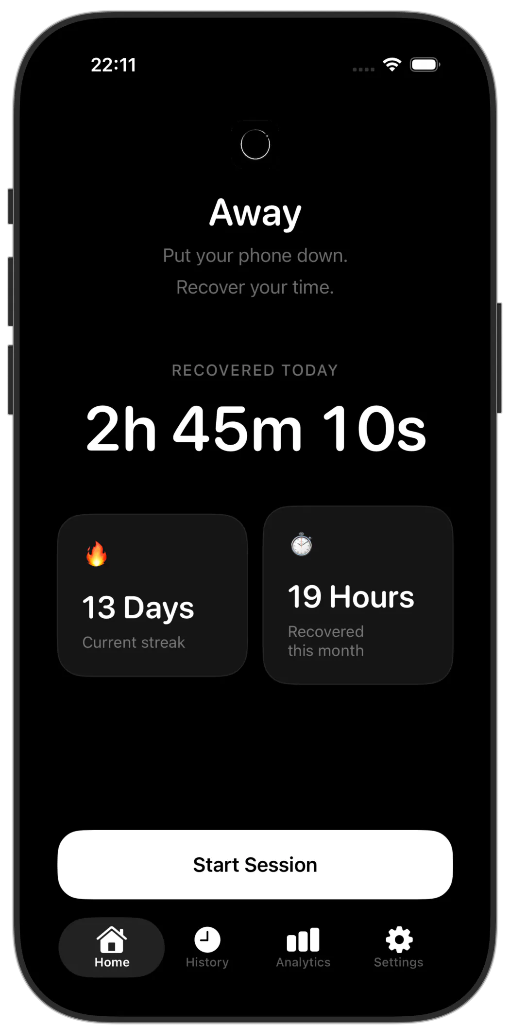 Away screenshot