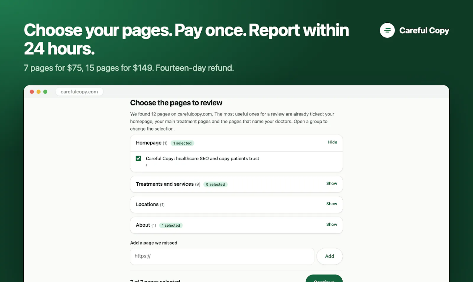 Careful Copy screenshot 5