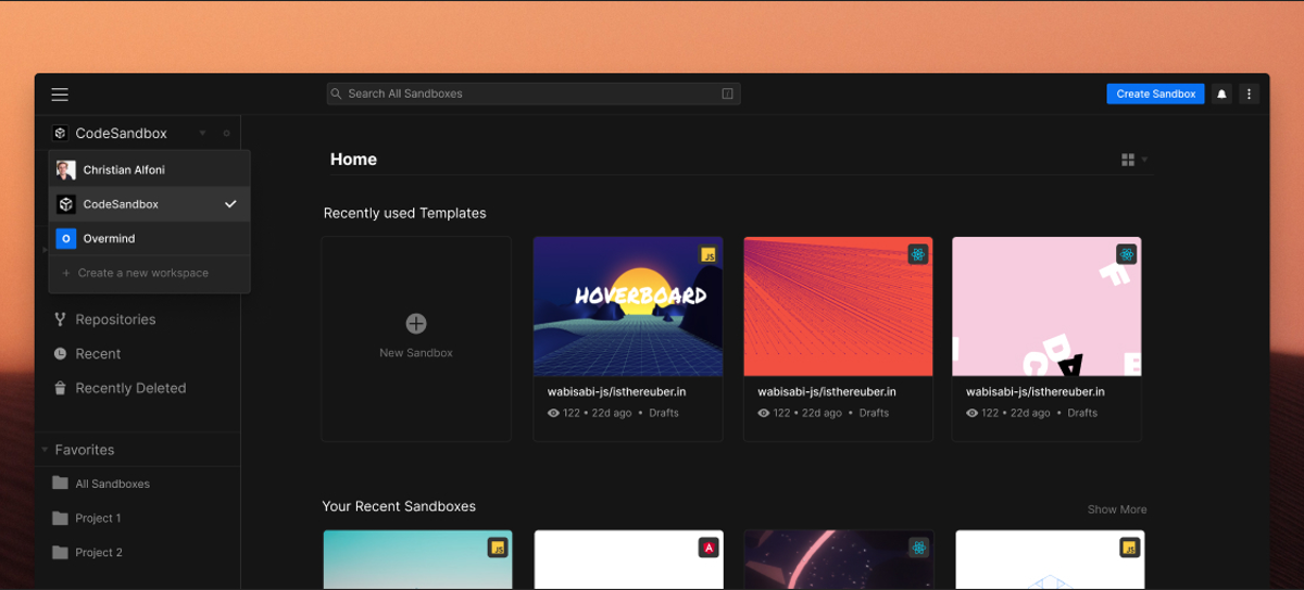 CodeSandbox Image
