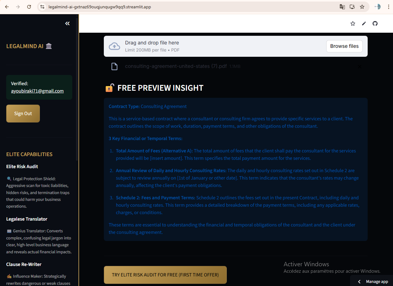 LegalMind AI gallery image