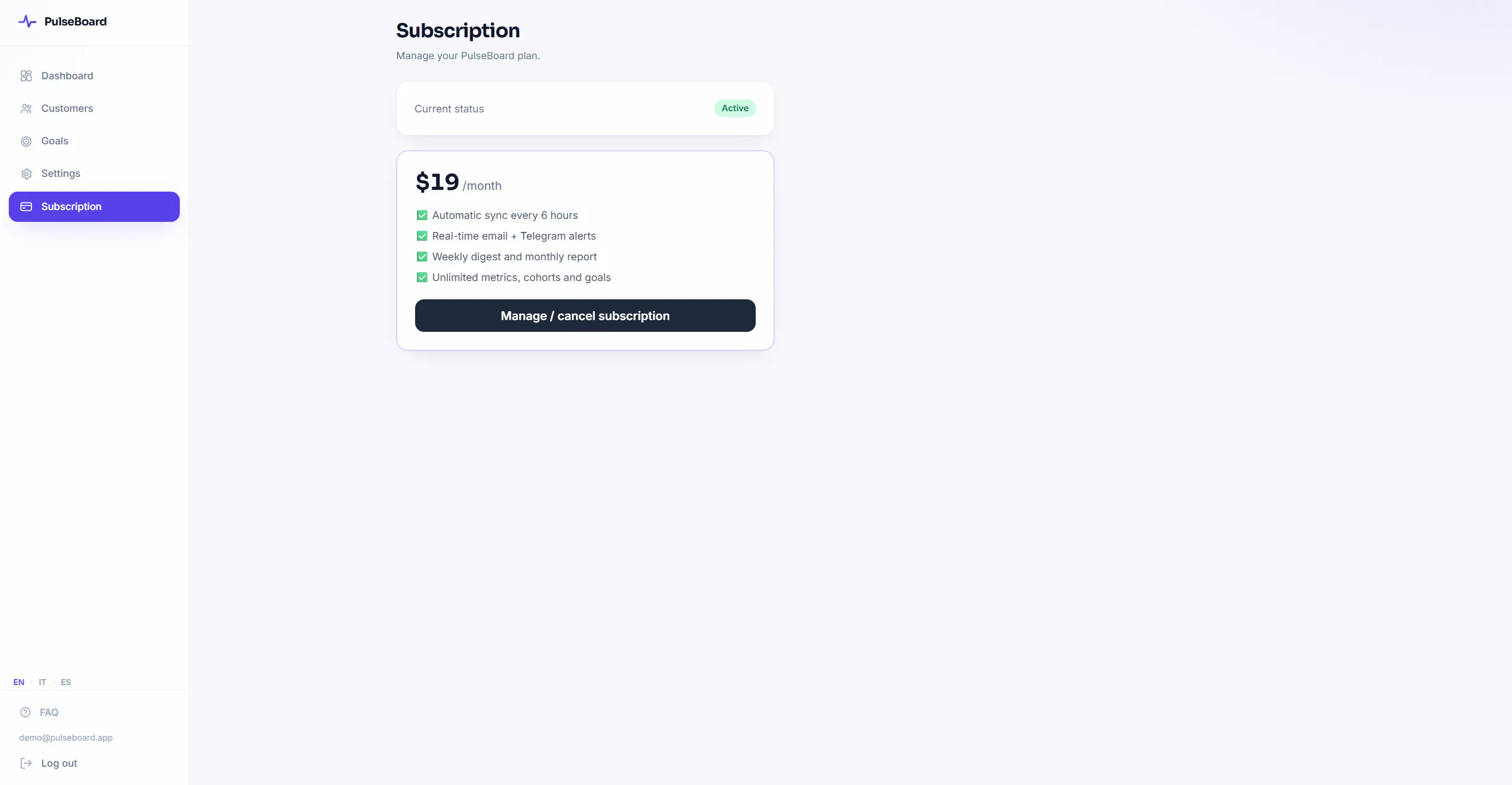 PulseBoard gallery image
