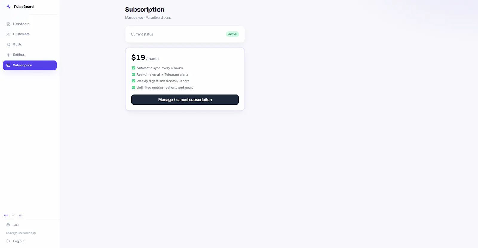 PulseBoard screenshot 6
