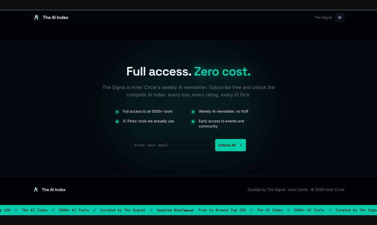 The AI Index gallery image